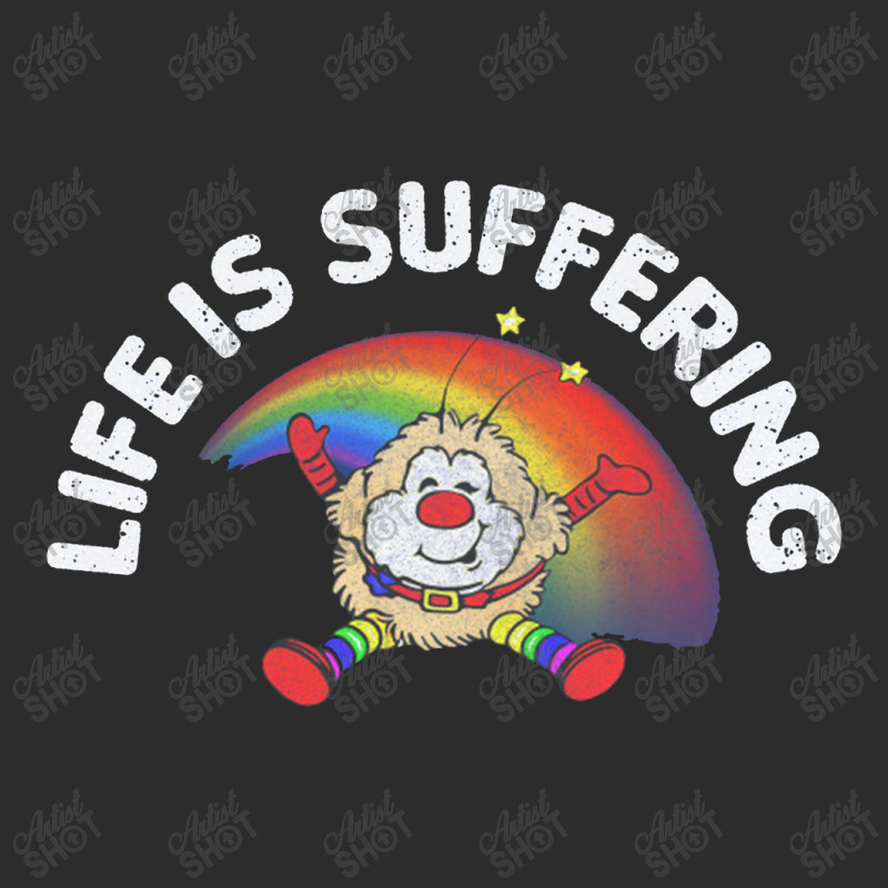 Life Is Suffering,nihilist Rainbow Brite Design,life Is Suffering Baseball Cap by bedaopini | Artistshot