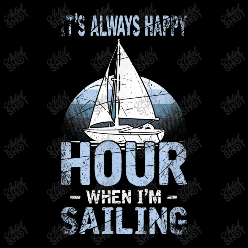 Its Always Happy Hour When Im Sailing Men's 3/4 Sleeve Pajama Set | Artistshot