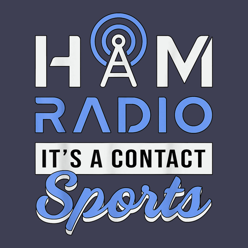 Ham Radio It's A Contact Sports Amateur Operator Ham Radio T Shirt Mesh cap by lorebrend | Artistshot