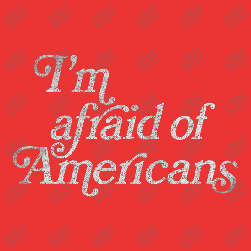 I'm Afraid Of Americans Original Faded Retro Style Design Mesh cap by gusjigangkudus | Artistshot