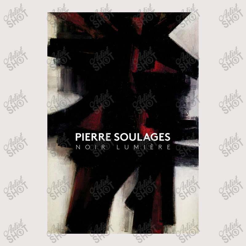 Pierre Soulages Noir Lumiere Pocket T-Shirt by terrichapman | Artistshot