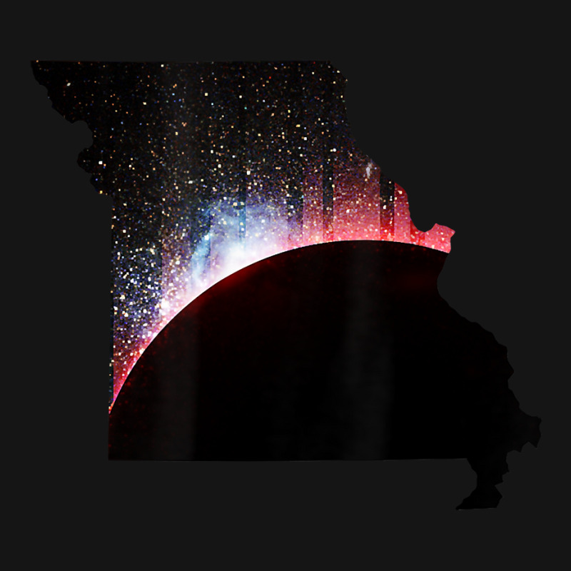 Missouri Total Solar Eclipse With 2017 Date & Map T Shirt Mesh cap by marshall0976 | Artistshot