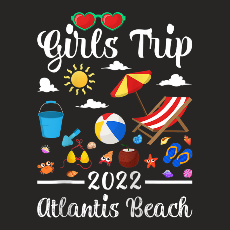 Girls Trip 2022 Summer Vacation Australia Atlantis Beach Raglan Baseba Ladies Fitted T-Shirt by Tiktify | Artistshot