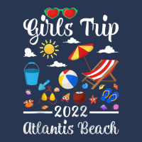 Girls Trip 2022 Summer Vacation Australia Atlantis Beach Raglan Baseba Ladies Denim Jacket | Artistshot