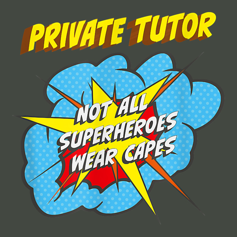 Private Tutor Funny Superhero Job T Shirt Trucker Cap by MoczoTenleigh | Artistshot