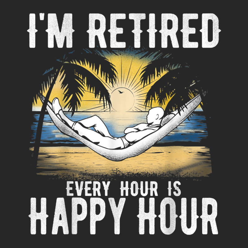 Retired Every Hour Is Happy Hour Holiday Men's T-shirt Pajama Set by LemonJack | Artistshot