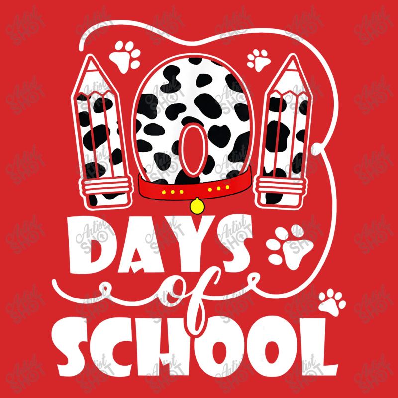 101 Days Of School Dalmatian Dog 100 Days Smarter Teachers T Shirt Trucker Cap | Artistshot