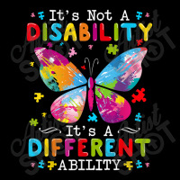 Its Not A Disability Its A Different Ability Autism Adjustable Cap | Artistshot