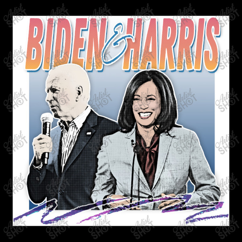 Joe Biden And Kamala Retro Style Fan Design Camo Snapback | Artistshot