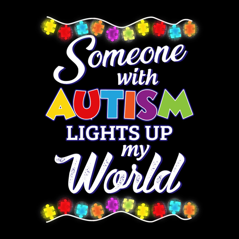 Autism Autistic Someone With Lights Up My World Tautistic Autism Aware Camo Snapback by circularflap | Artistshot