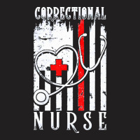 Distressed Flag Correctional Nurse 4th T  Shirt Distressed Flag Correc T-shirt | Artistshot