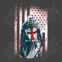 Jesus Crusader Warrior Vintage American Flag Knight Templar Vintage T-shirt | Artistshot