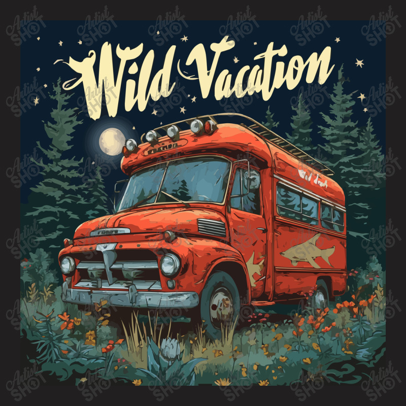 Wild Vacation - Outdoors T-Shirt by velvetroom | Artistshot