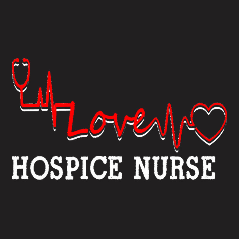 Hospice Nurse T  Shirt Hospice Nurse T  Shirt   Stethoscope Scripted W T-shirt | Artistshot