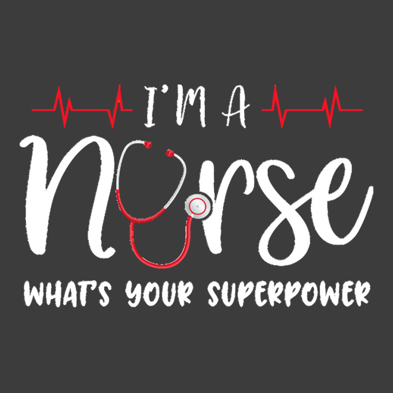 Im A Nurse T  Shirt Womens I'm A Nurse What's Your Superpower Men's Polo Shirt | Artistshot