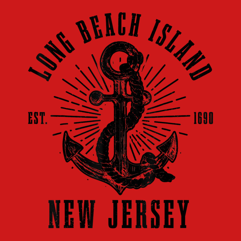 Long Beach Island Est. 1690 New Jersey Vintage Nautical T Shirt Baseball Cap by marshall0976 | Artistshot