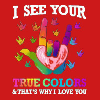 Autism Autistic American Sign Language Autism Awareness I See Your Tru Baseball Cap | Artistshot