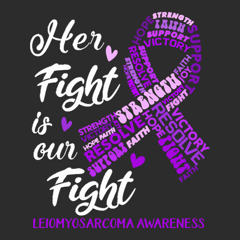 Leiomyosarcoma Awareness T  Shirt Leiomyosarcoma Awareness Her Fight I Exclusive T-shirt | Artistshot