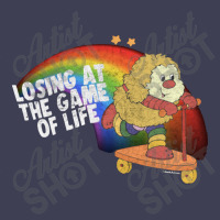 Losing At The Game Of Life 80s Cartoon Nihilism Humor Design Mesh Cap | Artistshot