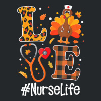 Love Nurse Life Turkey Thanksgiving Day T  Shirt Love Nurse Life Turke Crewneck Sweatshirt | Artistshot