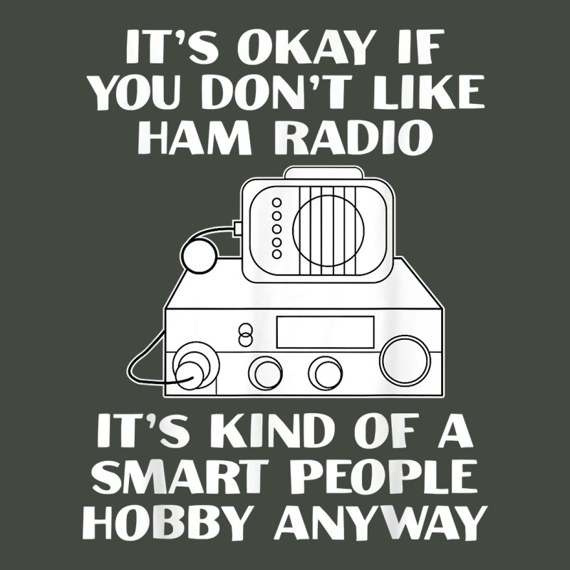 Smart People Hobby Funny Ham Radio Amateur Radio Enthusiast T Shirt Trucker Cap by lorebrend | Artistshot