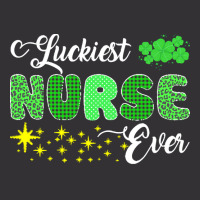 Luckiest Nurse Ever St Patricks Day T  Shirt Luckiest Nurse Ever St Pa Vintage Short | Artistshot