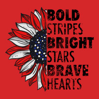 Bold Stripes Bright Stars Brave Hearts Trucker Cap | Artistshot