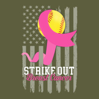 Breast Cancer Softball Strike Out Flag Cancer Survivor Awareness Camo Snapback | Artistshot