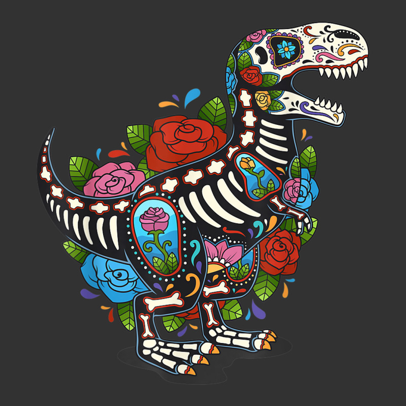 Rex Dinosaur Animal Sugar Skull Mexico Calavera Dia De Los Muertos Baby Bodysuit by LemonJack | Artistshot