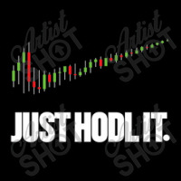 Just Hodl It Candlestick Chart Crypto Trading Cropped Hoodie | Artistshot