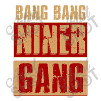 Bang Bang Niner Gang Football Cool Long Sleeve Mart Paper Bag -13 X 7 X 17 | Artistshot