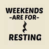 Resting Weekend Cropped Hoodie | Artistshot