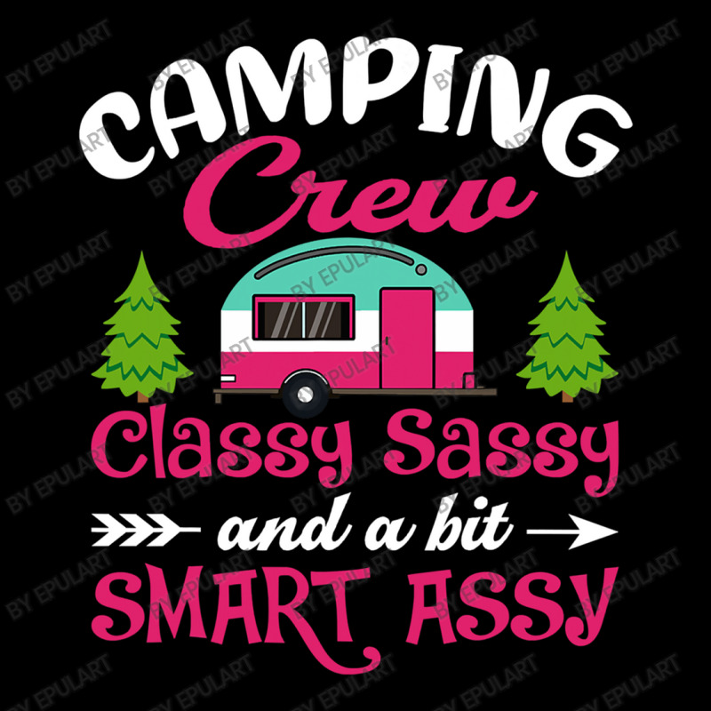 Camping Crew Classy Sassy A Bit Smart Youth Zipper Hoodie by EpulArt | Artistshot