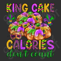 King Cake Calories Don T Count Adjustable Cap - Leatherette Patch | Artistshot