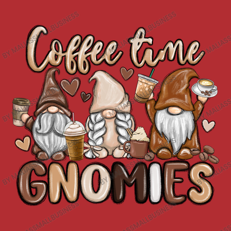 Coffee Time Gnomies Ladies Fitted T-Shirt by MaliasSmallBusiness | Artistshot