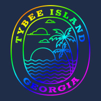 Tybee Island Georgia Rainbow Palm Tree Beach Trip Vacation Pullover Ho Baseball Cap | Artistshot