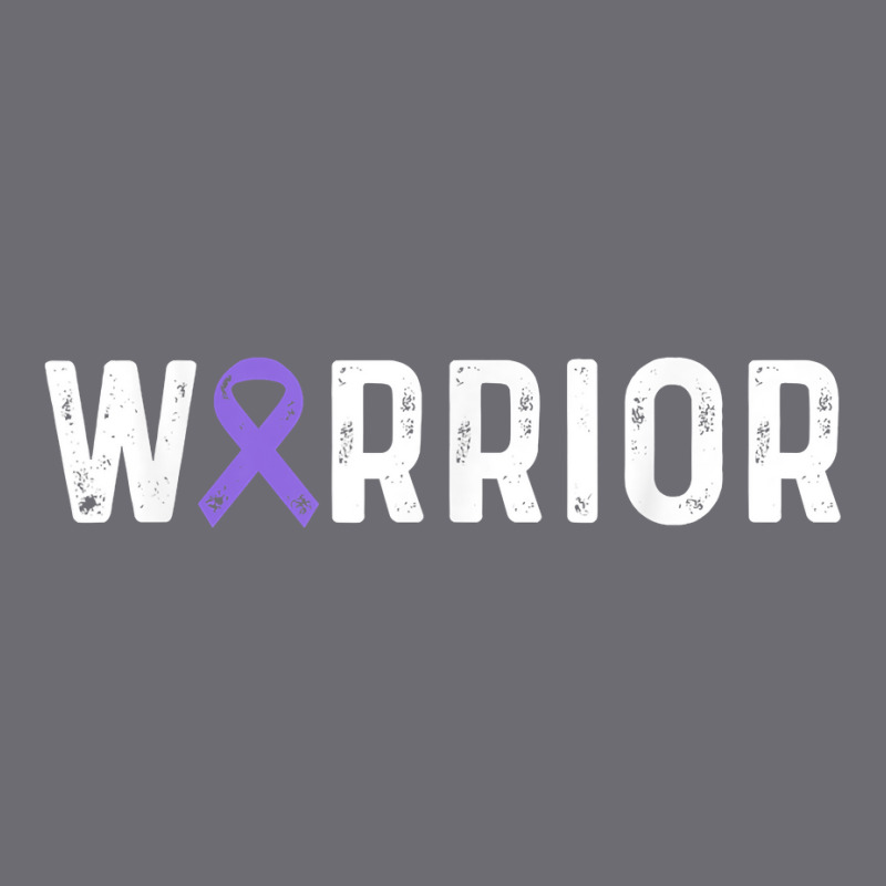 Epilepsy Warrior Awareness Purple Ribbon Men & Women T Shirt Mesh Cap | Artistshot