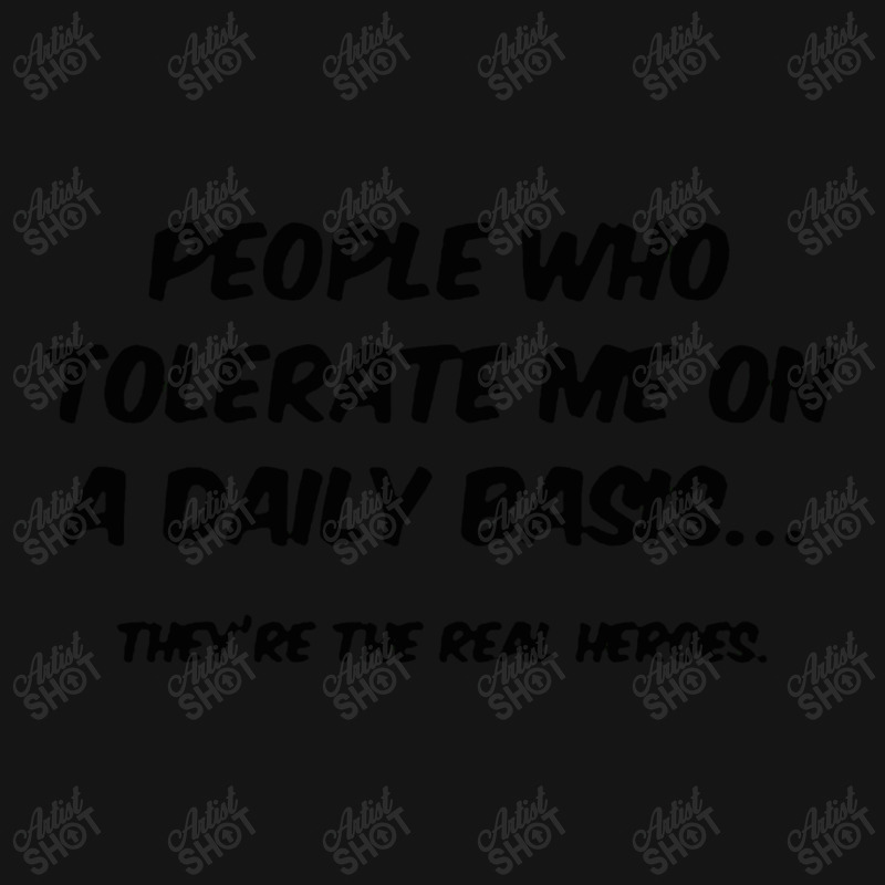 People Who Tolerate Me On A Daily Basis Mesh Cap | Artistshot