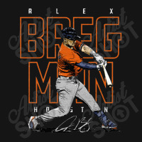 Alex Bregman Outline Name Mesh Cap | Artistshot