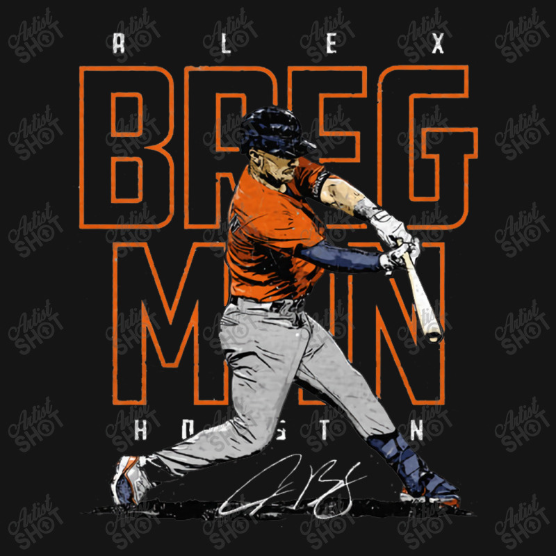 Alex Bregman Outline Name Mesh cap by kr205 | Artistshot