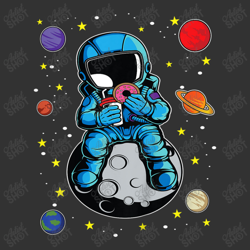 Kids Funny Astronaut Donut Milkshake Galaxy Planets Stars Space Baby Bodysuit by Yuh2105 | Artistshot