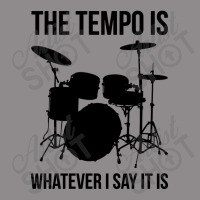 The Tempo Is Whatever I Say It Is Drummer Flat Bill Snapback Cap | Artistshot