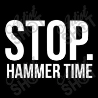 Stop Hammer Time Flat Bill Snapback Cap | Artistshot