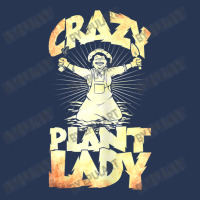 Crazy Plant Lady Plants Work In The Ladies Denim Jacket | Artistshot