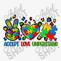 Accept Love Understand Autism Adjustable Cap | Artistshot