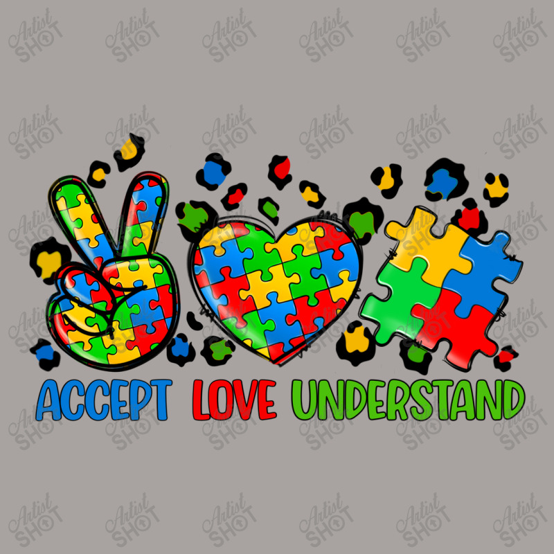 Accept Love Understand Autism Racerback Tank by CowGirlArtShop | Artistshot