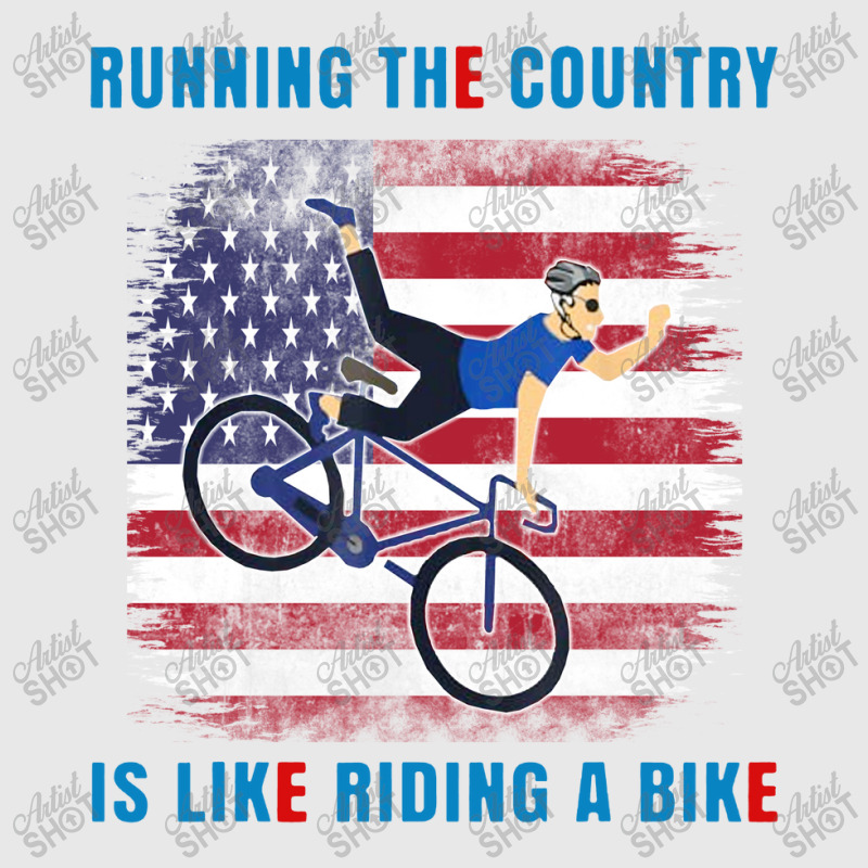 Biden Running The Country Is Like Riding A Bike Baseball Cap | Artistshot