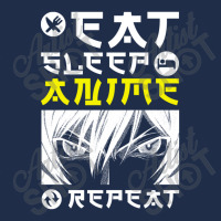 Eat Sleep Anime Repeat Tee Funny Baseball Cap | Artistshot