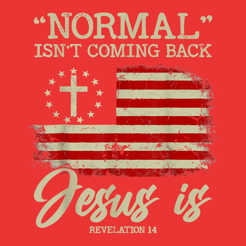 Normal Isn't Coming Back But Jesus Is Revelation 14 Costume T Shirt ...