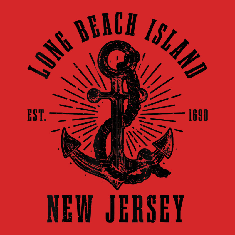 Long Beach Island Est. 1690 New Jersey Vintage Nautical T Shirt Trucker Cap by marshall0976 | Artistshot